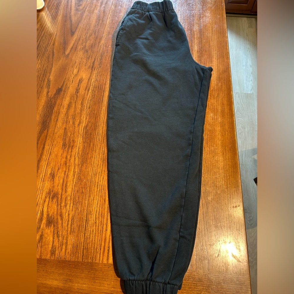 Hollister Black Adjustable-Rise Joggers